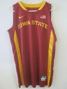 Iowa State Cyclones Women's Basketball Jersey Nike I-State Size 46 Cardinal Red - Picture 1 of 5