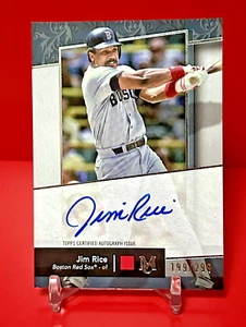 #199/299 !  Jim Rice AUTO- 2024 Topps Museum Collection - Archival Autographs ! - Picture 1 of 2