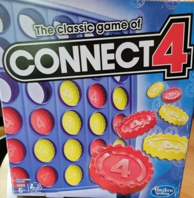 The Classic Game Of CONNECT 4 de Hasbro Gaming~ 2 jugadores  Foto 1 de 2