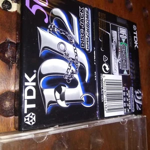 Tdk Dj2 SUPER CHROME 50 Minuti """ 2 x MC K7 Tape Nuovo - Picture 1 of 1