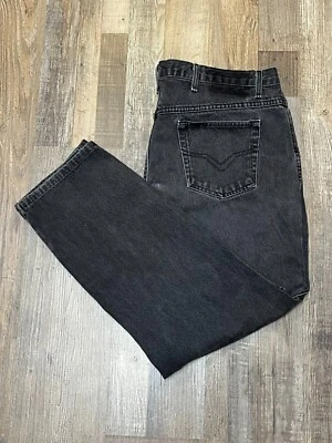 Jeans Harley Davidson vintage para hombre 42x30 azul motociclista negros (se adapta a 42x28) años 90 EE. UU. Foto 1 de 4