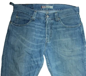 Jeans uomo Levi's 512 bootcut circa W34 L27 levis sold out 2006 con difetto - Foto 1 di 11