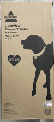 Aspiradora vertical turbo compacta Bissell 3437 CleanView (totalmente nueva) Foto 1 de 4