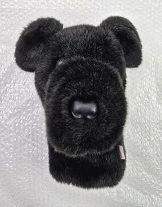Golf Club Cover Black Dog Labrador 12” By Daphne - Picture 1 of 4