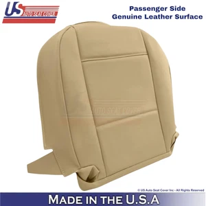 1998-2005 For BMW 3 Series E46 Genuine Leather Passenger Bottom Seat Cover Beige - Picture 1 of 7
