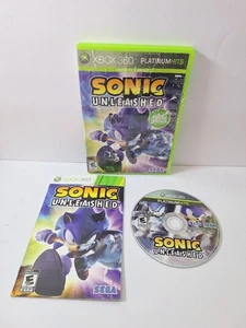 Sonic Unleashed (Xbox 360) CIB Complete - Picture 1 of 4