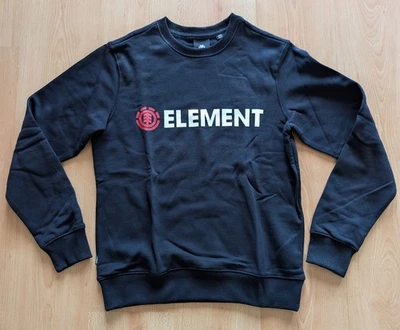 Sudadera Element Pullover Jumper Negra Talla S Nueva Foto 1 de 4
