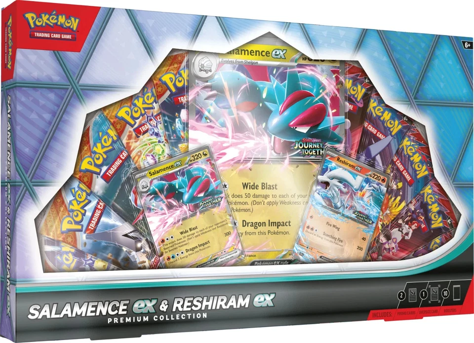 Pokemon Salamence ex & Reshiram ex Premium Collection - Image 1 of 1