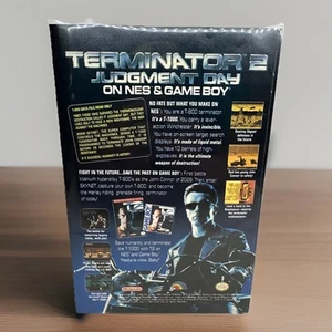 Anuncio/póster impreso vintage Terminator 2 Judgement Day Nintendo NES Game Boy 1991 - Imagen 1 de 3