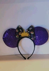 Disney Villains Regina Cattiva di Biancaneve Minnie Mouse Orecchie di Topolino  - Foto 1 di 2