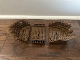 LEGO 6274 Vintage 1989 Hull - 3PC From Set Caribbean Clipper