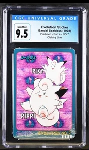 CGC/PSA 10 POP 6 1998 Pokemon Japanese Sealdass 4 Evolution No 7 Vintage - Picture 1 of 3