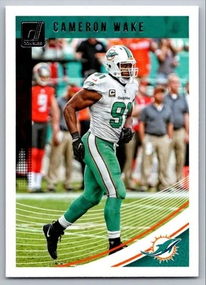 2018 Donruss Cameron Wake Miami Dolphins #170 - Image 1 of 2