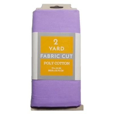 Tela precortada Shason textil artesanal acolchado polialgodón 2 yardas, lavanda Foto 1 de 4