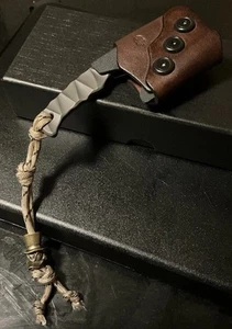 Rare/Exclusive Miller Bros Blades Mini Pocket Knife W/ Solid Brass Mr. Scrooge🦆 - Picture 1 of 9