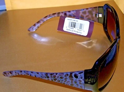 Claiborne - Gafas de sol VILLAGER - NEGRAS con GUEPARDO #83020 - ¡100% PROTECCIÓN UV! Foto 1 de 4
