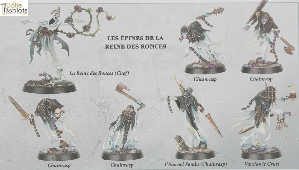 Warhammer Age of sigmar Shadespire Les épines de la reine des ronces Détails