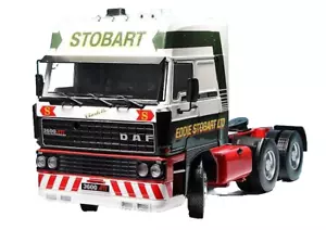 DAF TRUCK 3600 SPACE CAB 1:18 SCALE DIECAST MODEL 1 OF 600 MADE EDDIE STOBART - Picture 1 of 6