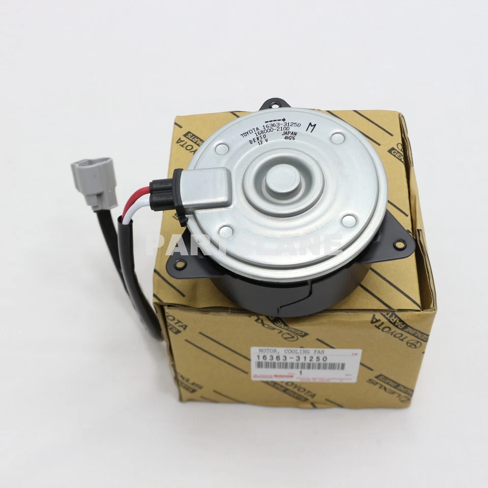 Motor ventilador de refrigeración genuino OEM 16363-31250 Lexus RX350 RX450h Foto 1 de 3