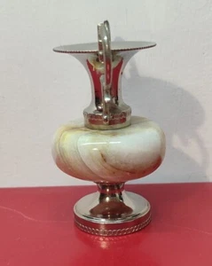 Meraviglioso Mini Vaso in Alabastro, Vintage. - Imagen 1 de 9