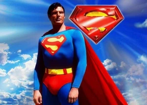 nevera nevera nevera caja herramientas imán 3.5x5" clásico años 80 película superman reeves - Imagen 1 de 2