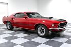 1969 Ford Mustang Mach 1 Fastback 1969 Ford Mustang Mach 1 Fastback 4919 Miles RED Coupe 351 Windsor V8 4 Speed Ma