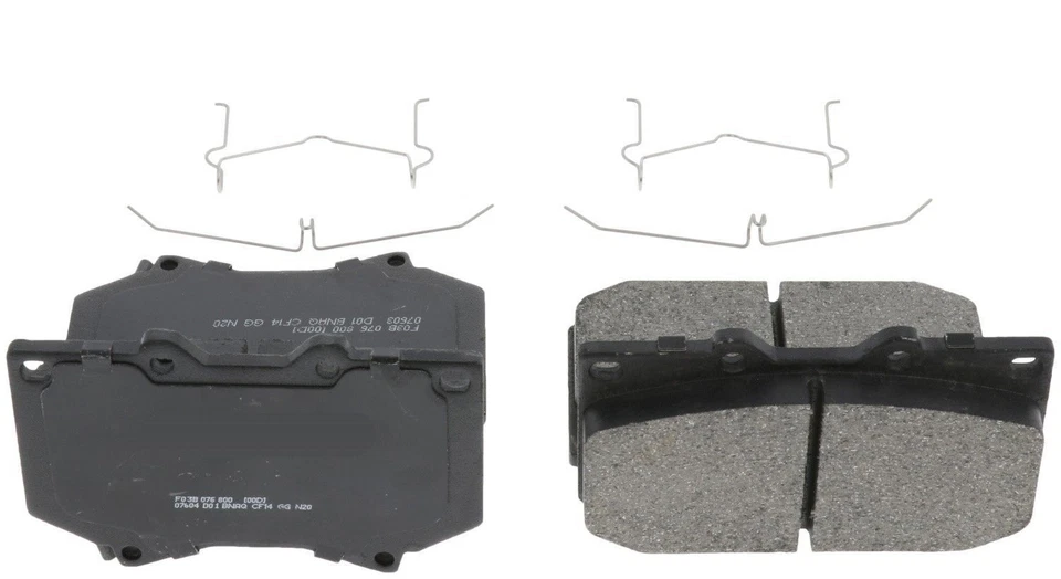 Replacement Front Disc Brake Pad Set for 2000-2002 Toyota Sequoia, Tundra - Изображение 1 из 1