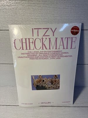 Itzy Mini Album CheckMate - Yuna Version (CD, 2022, Target Exclusive) Sealed Foto 1 de 4