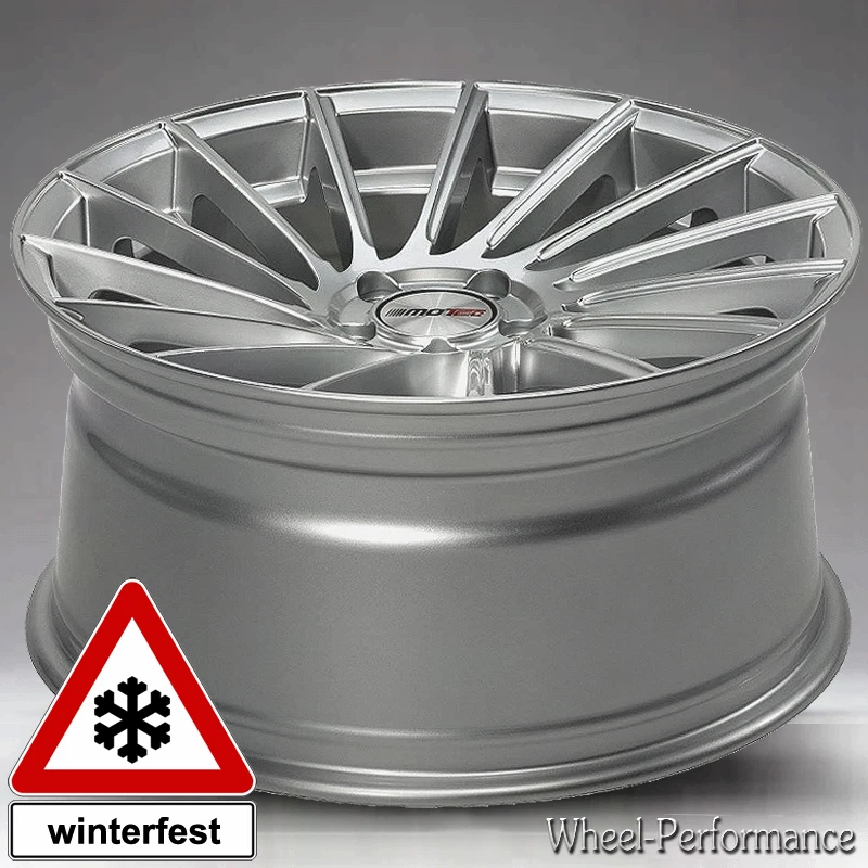 AUDI 20 Zoll Mc9 Concave Rotor Alufelgen 9x20 5x112 Et35 Silber - Winterfest