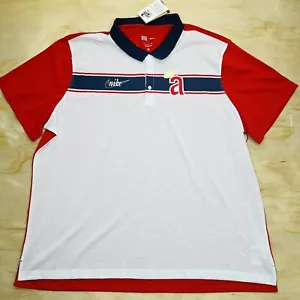 NEW 3XL Nike Los Angeles Angels Nike MLB Cooperstown Rewind Polo Shirt - Picture 1 of 10