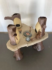 Vtg Lucas Films Kenner 1983 Star Wars Return of the Jedi Ewok Village Incomplete - Picture 1 of 7