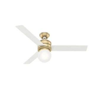 Hunter 52" Allison Ceiling Fan w/ LED Light Remote Control Modern Glam Vintage - Picture 1 of 1