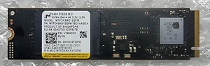 Micron 512GB 2400 MTFDKBA512QFM GEN4 X4 PCIE NVMe SSD lenovo HP Dell laptop - Afbeelding 1 van 1