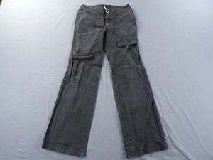 Free People Cargo Pants Womens 4 Gray Casual Straight Leg 27x30 Ladies - Picture 1 of 17