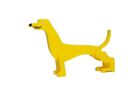 Vintage Yellow Dachshund Plastic Figure Go Dog Go Toy
