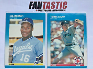 1987 Fleer Baseball Card YOU PICK - Base, Inserts etc