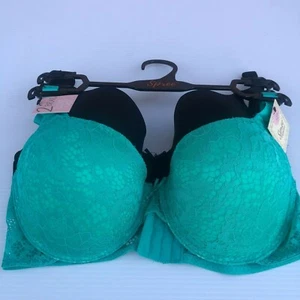 *Spree Intimate Size 38C Women's Luxe Lace T-shirt 2Bras Underwired - Picture 1 of 7