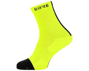 Gore Wear M Mid Socks (Neon Yellow/Black)