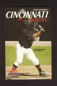 Cincinnati Bearcats--Horario de bolsillo de béisbol 2006--Stratford Heights - Imagen 1 de 2