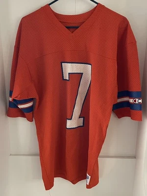 Camiseta de Colección Campeón NFL Denver Broncos #7 John Elway Orange Crush Mediana Foto 1 de 4