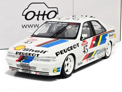 1:18 Otto Mobile OT1141 Peugeot 405 Mi16 BTCC 1992 Modelo Coche Diecast Foto 1 de 3