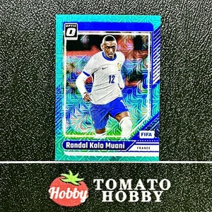 PANINI DONRUSS FIFA 2024-25 RANDAL KOLO MUANI /49 AQUA MOJO REFRACTOR OPTIC - Picture 1 of 2