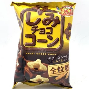 Ginbis Shimi Choco Corn Baked Cookie 2.11oz/(60g) - Picture 1 of 5