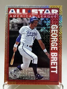 2025 Topps Series 2 Silver Pack George Brett Mojo 90ASC-3 ALL-STAR - Picture 1 of 5