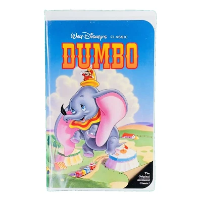 Dumbo Walt Disney Masterpiece Collection VHS Black Diamond Edition - Image 1 of 4