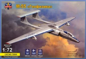 Modelsvit Modelle 1/72 MYASISHCHEV M-55 GEOPHYSICA sowjetisches Forschungsflugzeug - Bild 1 von 8