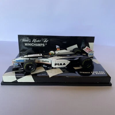 MINICHAMPS  TYRRELL Ford 026 R.ROSSET anno 1998scala 1/43 - Immagine 1 di 4