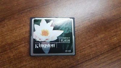 KINGSTON CF/4GB-S 9904168-053.A01LF Elite Pro 4GB CompactFlash I Card - Image 1 of 2