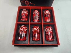 Coca Cola Marvel 6 Pack Can's Collector Character Box Walmart ExclusiveCoke - Picture 1 of 15