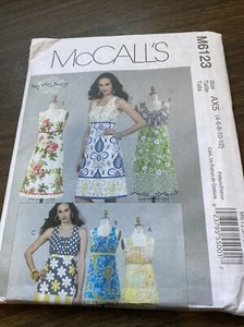 McCall's M6123 Misses' Top, Tunics & Dresses Sewing Pattern Size 4 - 12 UNCUT - Picture 1 of 2